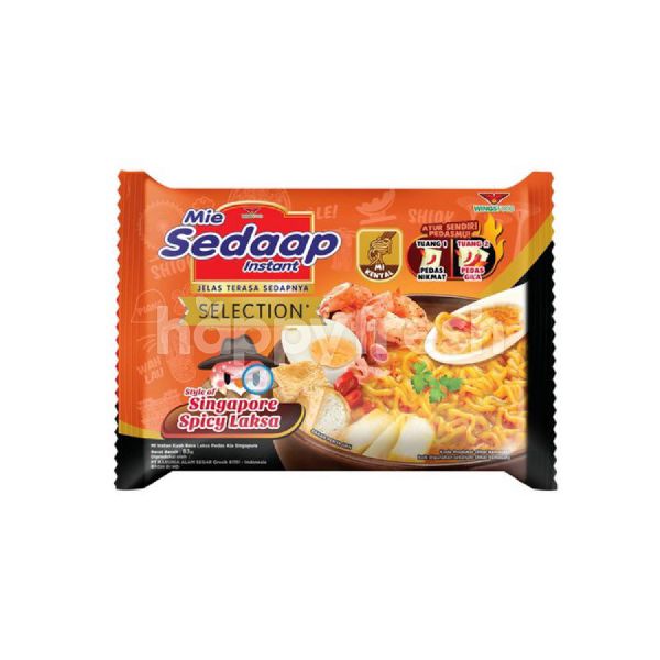 Jual Mie Sedaap Selection Singapore Spicy Laksa Instant Noodle Di Hero ...