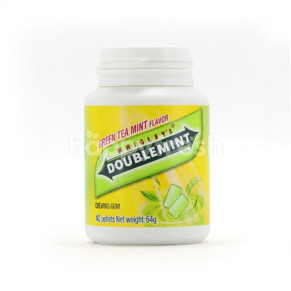 Beli Wrigley's Doublemint Chewing Gum Green Tea Mint Flavour dari de