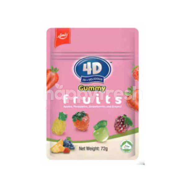 amos 4d gummy fruits