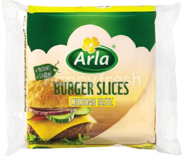 Buy Arla Burger Cheddar Cheese Slices Taste 200G at Tesco HappyFresh