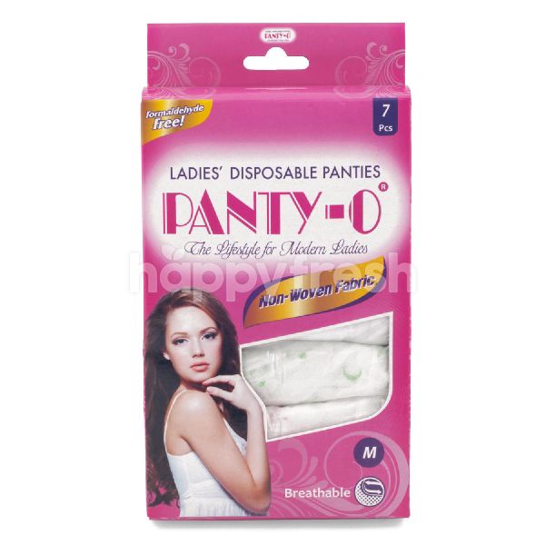 Product: Panty-O Ladies Disposable Panties Size M - Non Woven Fabric - Image 1