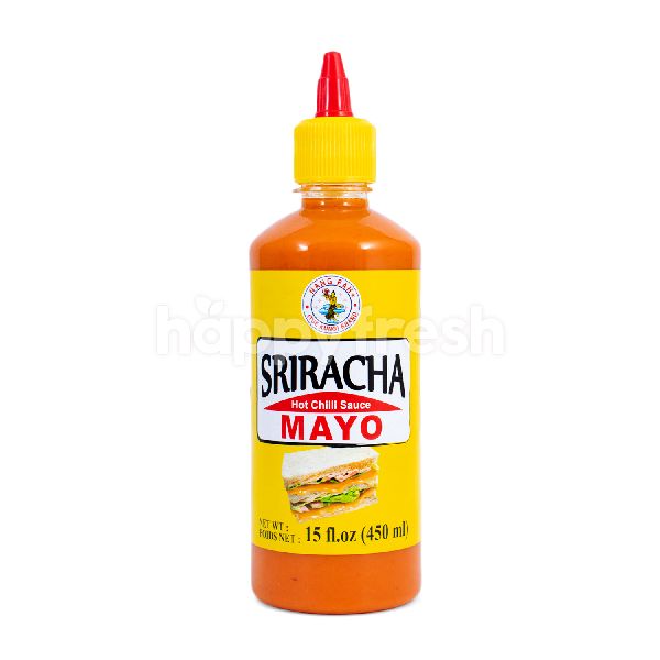 Exotic food sriracha mayo sauce