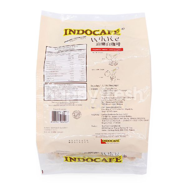 Beli Indocafe White Instant Coffee + Non Dairy Creamer (30 Sticks) dari