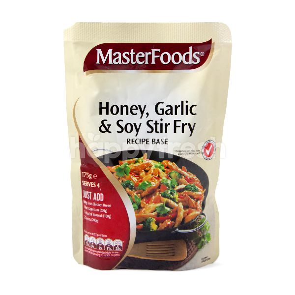 Product: MasterFoods Honey Garlic and Soy Stir Fry - Image 1. 