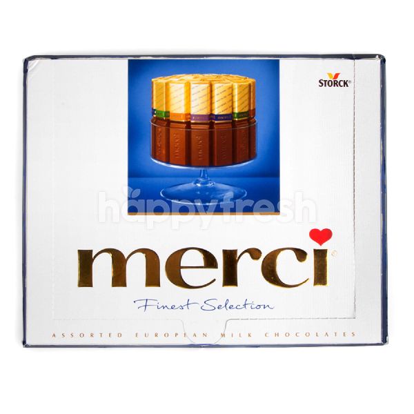 Beli MERCI Blue Finest Collection Assorted European Chocolates dari
