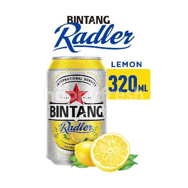 Jual Bintang Radler Lemon Canned Beer Di The FoodHall - HappyFresh