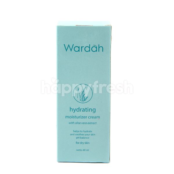 Jual Wardah Hydrating Moisturizer Cream with Aloe Extract for Dry Skin