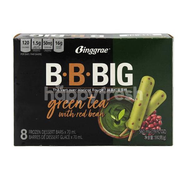 Beli Binggrae B.B Big Green Tea Ice Cream (70ml X 8) Dari The Food ...