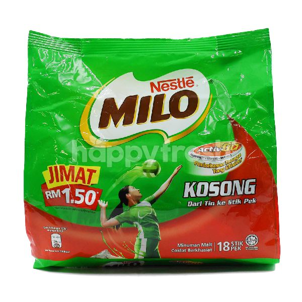 Beli Nestle Milo Activ Go 3 In 1 Cocoa Mixes 18 Sticks X 30g Dari Isetan Happyfresh Kuala Lumpur