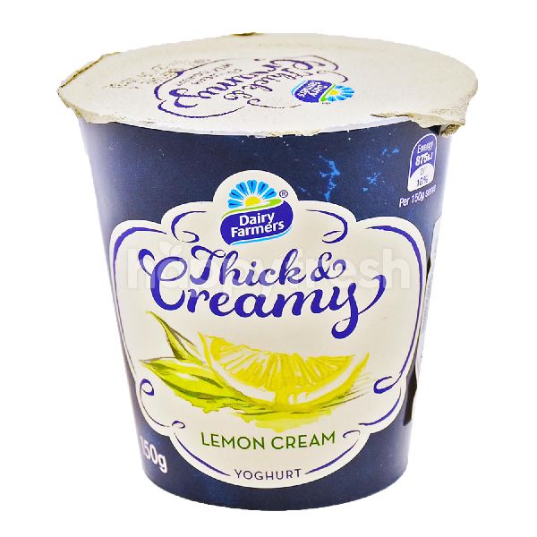 Beli Dairy Farmers Thick & Creamy Lemon Cream Yoghurt dari Selections ...