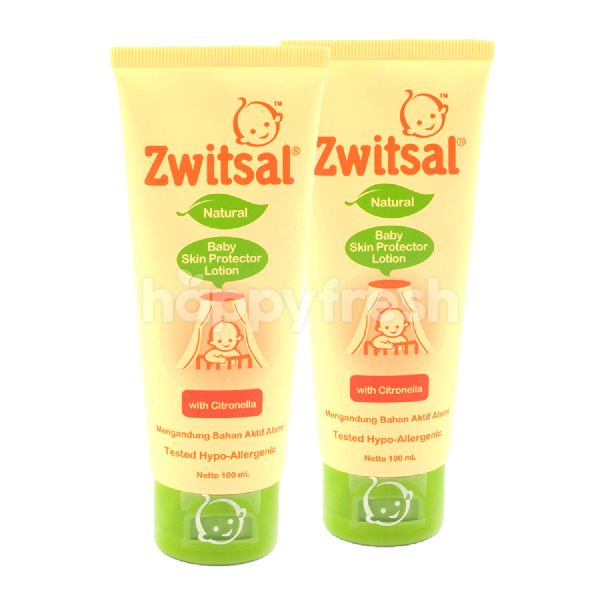Communistisch Lada Chaise longue Jual Zwitsal Natural Baby Skin Protector Lotion Tub Twin-pack di Farmers  Market - HappyFresh