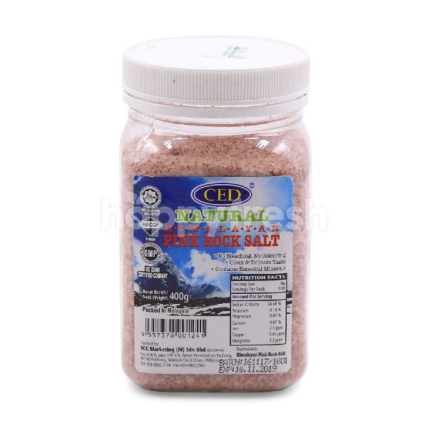 ced himalayan pink rock salt