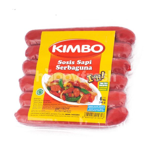 Product: Kimbo Kitchen Beef Sausage Multipurpose - Image 1