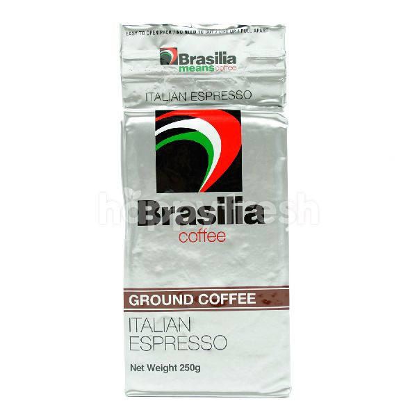 Beli Brasilia Italian Espresso Ground Coffee dari Isetan HappyFresh