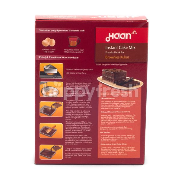 Jual Haan Instant Cake Mix Brownies Kukus di Grand Lucky HappyFresh