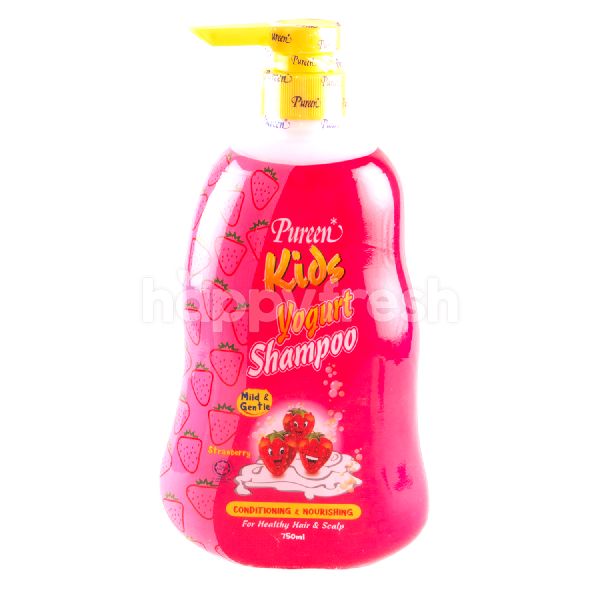 Beli Pureen Kids Yoghurt Strawberry Shampoo dari de Market - HappyFresh