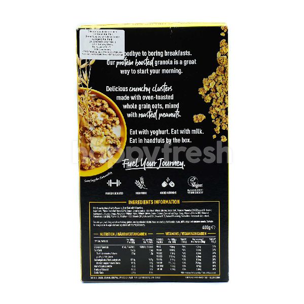 Beli FUEL 10K Peanut Crunch Protein Boosted Granola dari Village Grocer HappyFresh