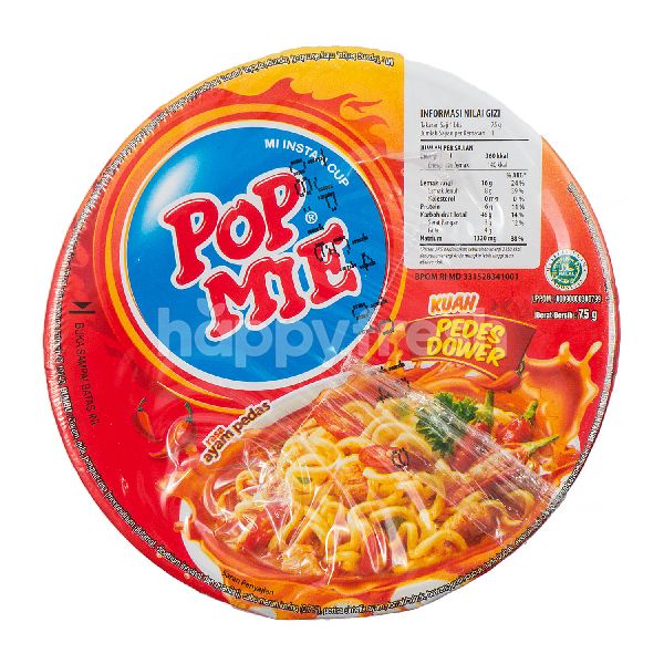 Jual Pop Mie Pedes Dower Spicy Chicken Instant Cup Noodles Di The