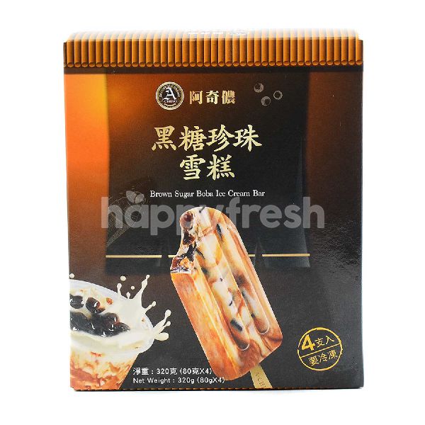 Buy AChino Brown Sugar Boba Ice Cream Bar (4 Pieces) at