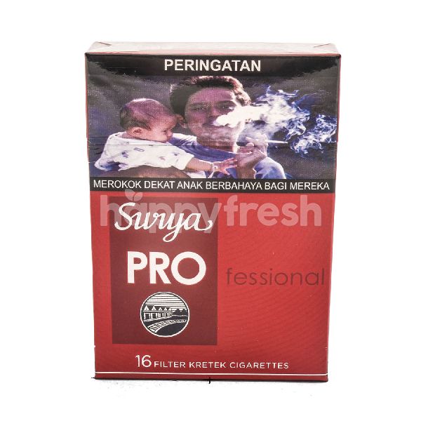 Jual Gudang Garam Surya Pro Filter Kretek Cigarettes di Lotte Mart