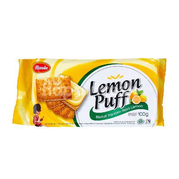 Lemon Puff Biscuits