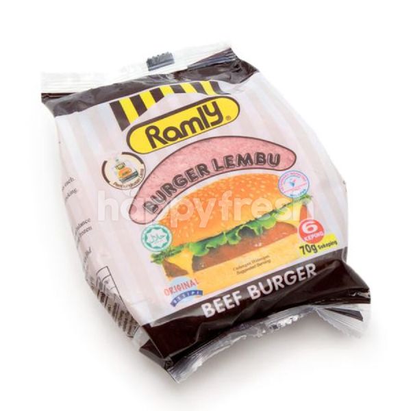 Beli Ramly Original Beef Burger Patties (6 x 70g) dari HappyFresh