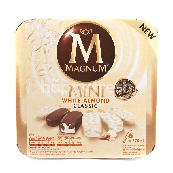 Jual Wall S Magnum Mini White Almond Classic Ice Cream Di Hokky Happyfresh