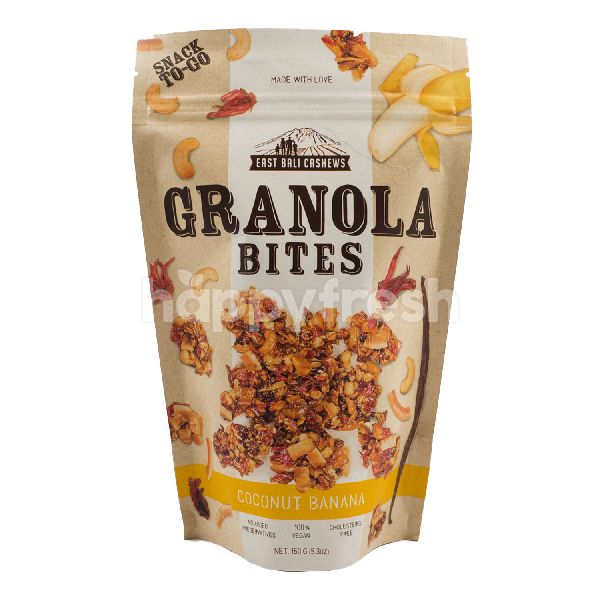 Jual East Bali Cashews Granola Bites Coconut Banana di Rezeki HappyFresh