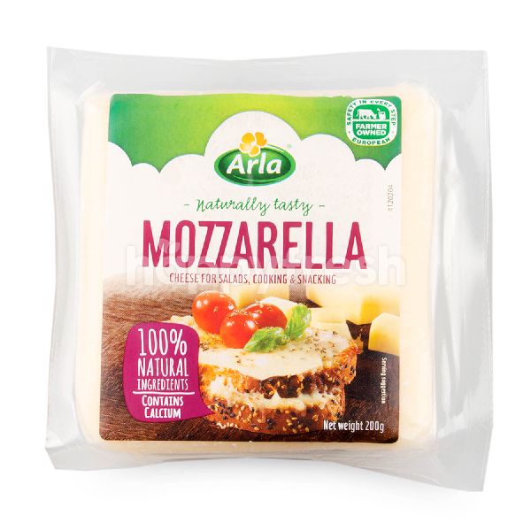 ซื้อ Arla Finello Mozzarella Cheese Block Online จาก Tesco Lotus HappyFresh