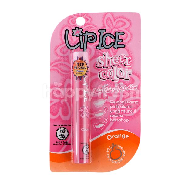 lip ice sheer color orange