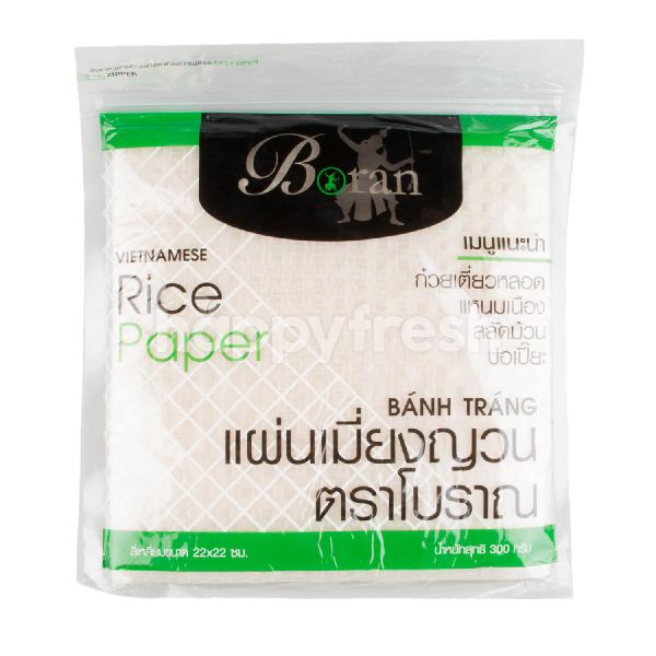 ซ อ Thai Boran Vietnamese Rice Paper Square 22 Cm Online จาก Tesco Lotus Happyfresh