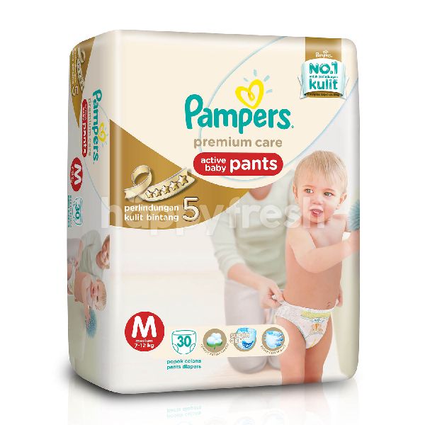 Jual Pampers Active Baby Pants Diapers Size M di Farmers Market