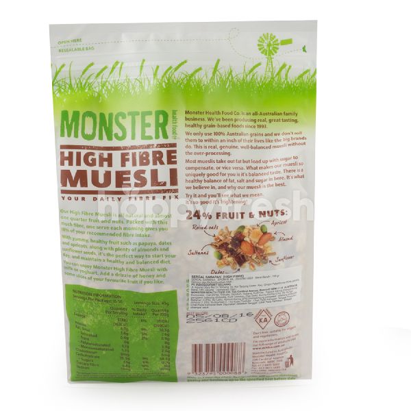 Product: Monster High Fibre Muesli Cereal - Image 2