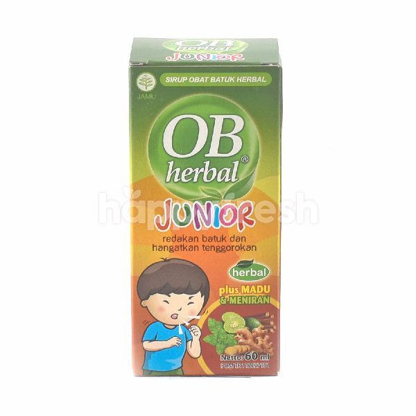 Jual OB Herbal Junior Herbal Cough Syrup Di Super Indo - HappyFresh