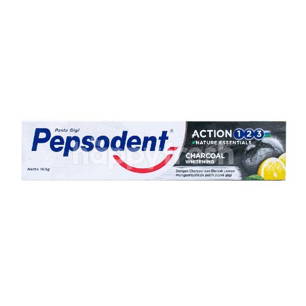 pepsodent action 123 pasta gigi charcoal