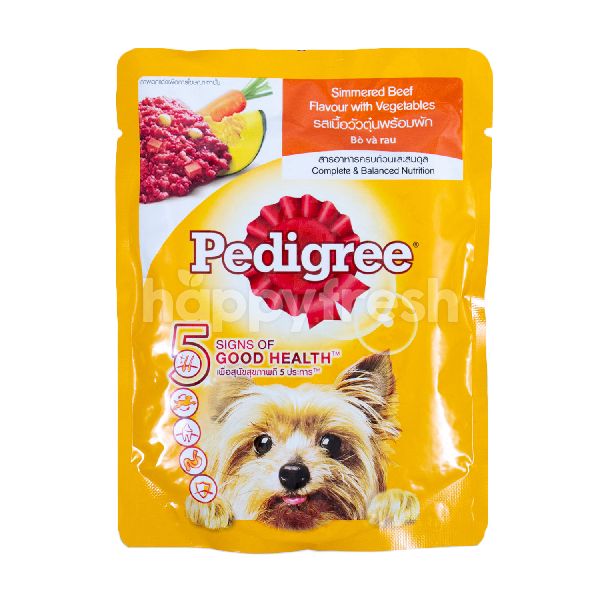 pedigree simmered beef