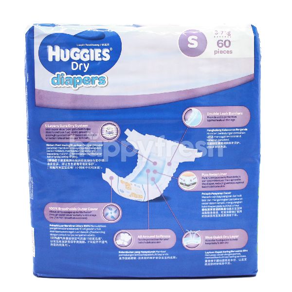 huggies dry small