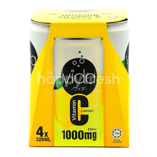 Beli Vida Vitamin C Lemon (4 X 325ml) dari Village Grocer HappyFresh