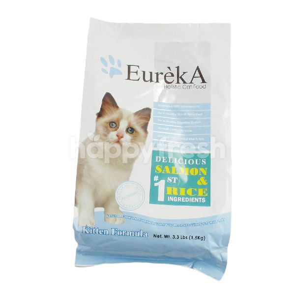 Jual Eureka Holistic Cat Food Salmon & Rice Ingredients di Grand Lucky HappyFresh