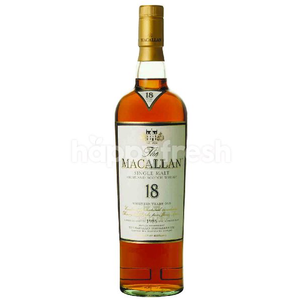 The Macallan Single Malt Highland Scotch Whisky Aged 18 Years Jakarta Happyfresh