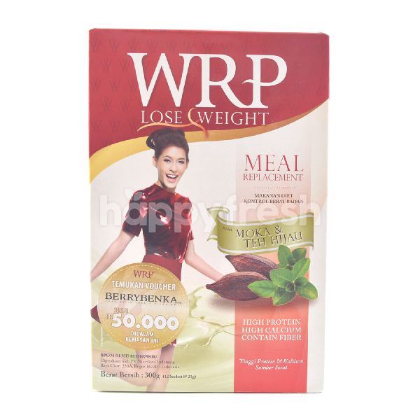 Product: WRP Lose Weight Powder Milk Mocha & Green Tea Meal Replacement for Adult - Image 1