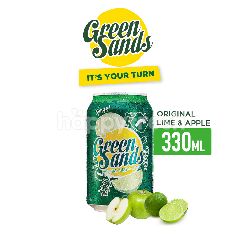 Green Sands Green Sands Minuman Berkarbonasi Rasa Jeruk Nipis dan Apel