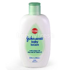 johnson's baby lotion aloe vera and vitamin e