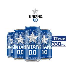 Bintang Zero 0.0% Minuman Berkarbonasi 12-Pack