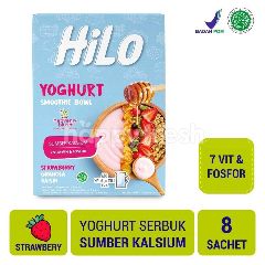 HiLo Yoghurt Smoothie Bowl Strawberry - Yoghurt Sumber Kalsium & Vitamin