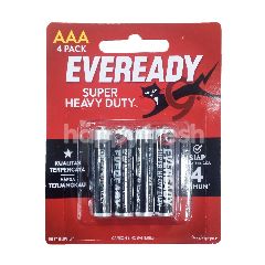 Eveready Super Heavy Duty AAA 4