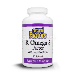 Natural Factor R-Omega 3 Factor 600mg EPA/DHA