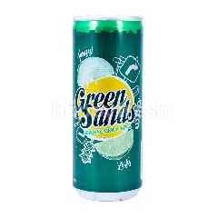 Green Sands Minuman Bersoda Rasa Jeruk Nipis dan Apel