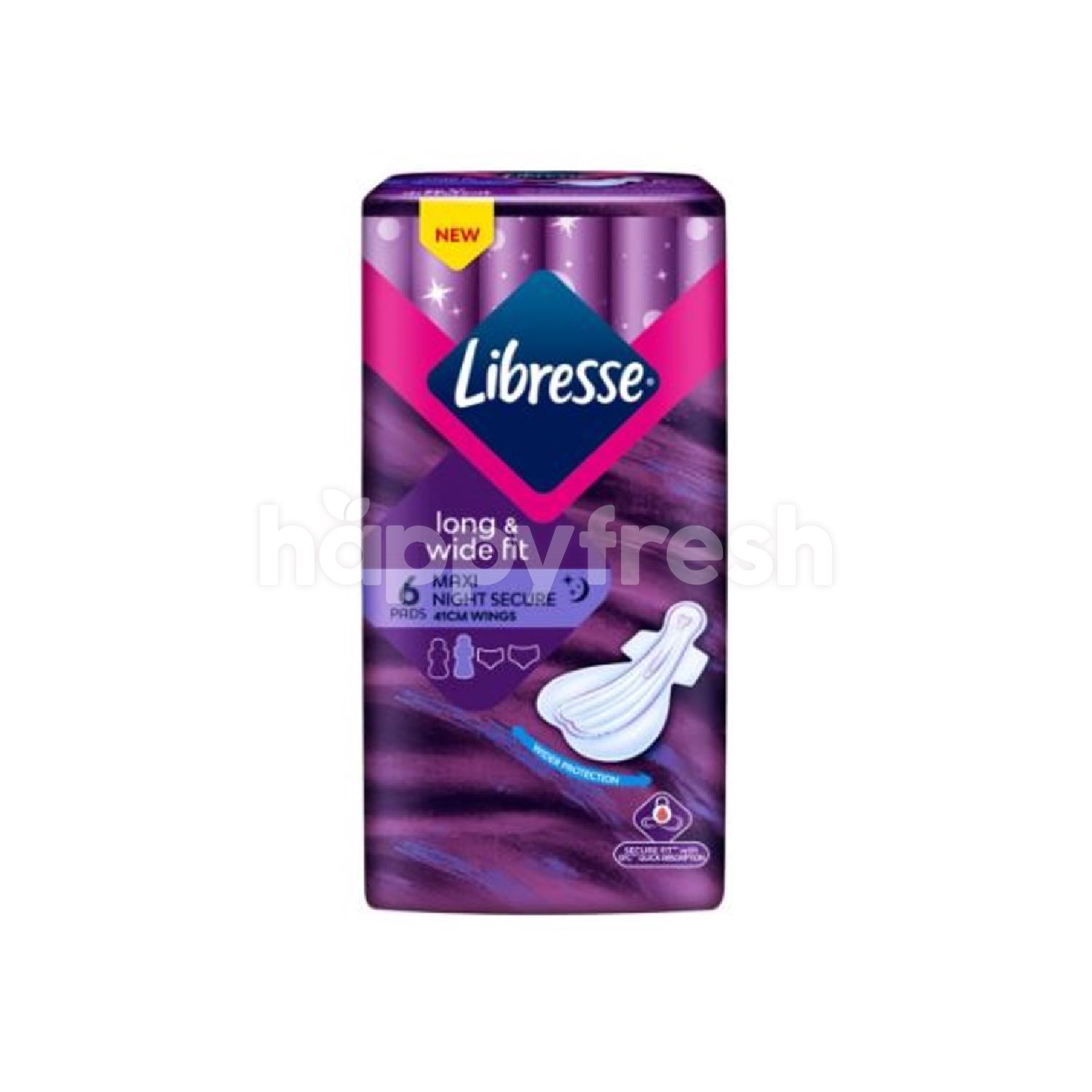 Beli Libresse Night Wing Pads 41cm (6 