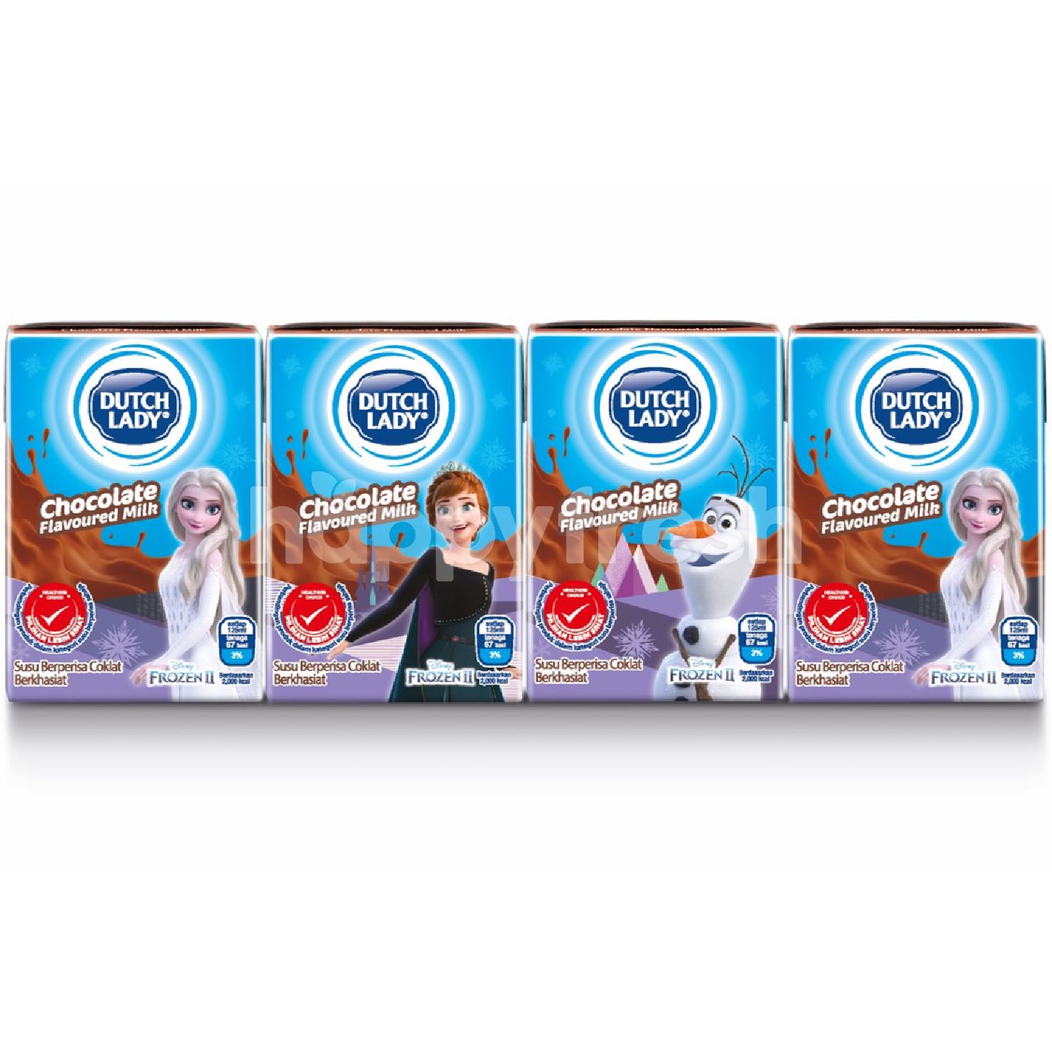 Beli Dutch Lady Uht Milky Chocolate 4 X 125ml Dari Giant Hypermarket